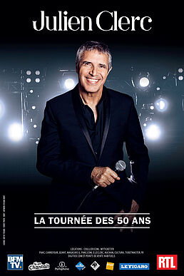 Julien Clerc - La tournée des 50 ans !