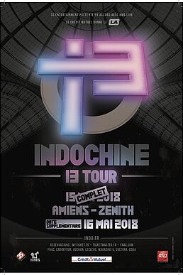 Indochine - 13 Tour
