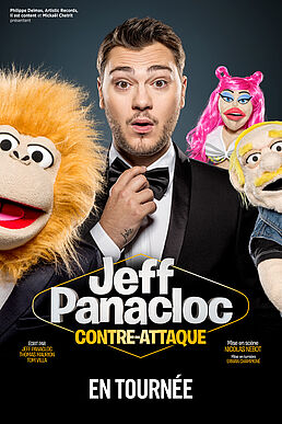Jeff Panacloc et sa marionnette Jean-Marc se font le zénith d'Amiens -  Courrier picard