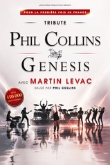 Phil Collins Genesis en concert au Zénith d'Amiens le Dim 12 déc