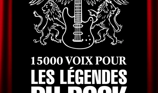 15000 voix pour les légendes du rock