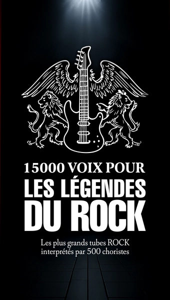 15000 voix pour les légendes du rock