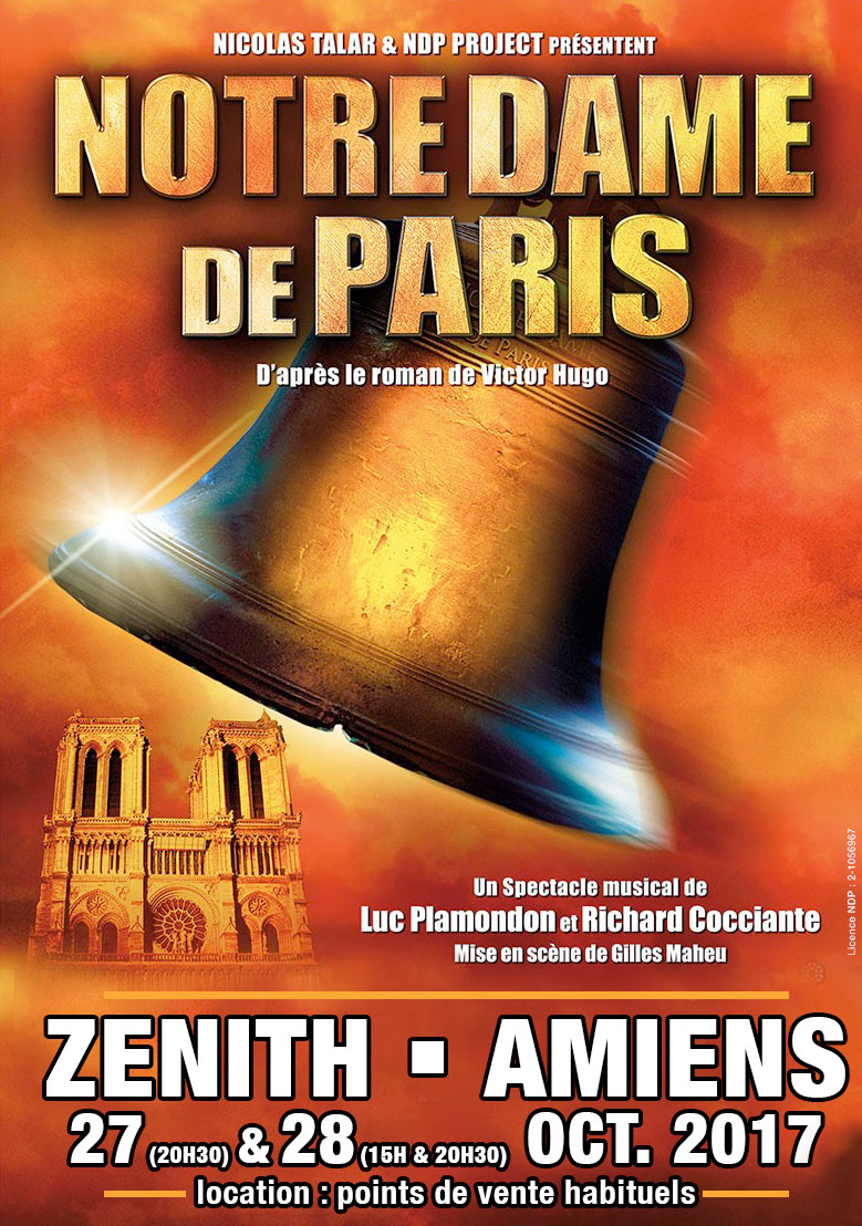 NOTRE DAME DE PARIS D'après le